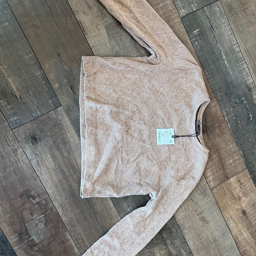 Zara cropped sweather